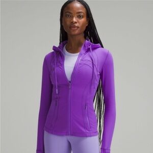 Lululemon define hooded jacket atomic purple size 4 NWOT